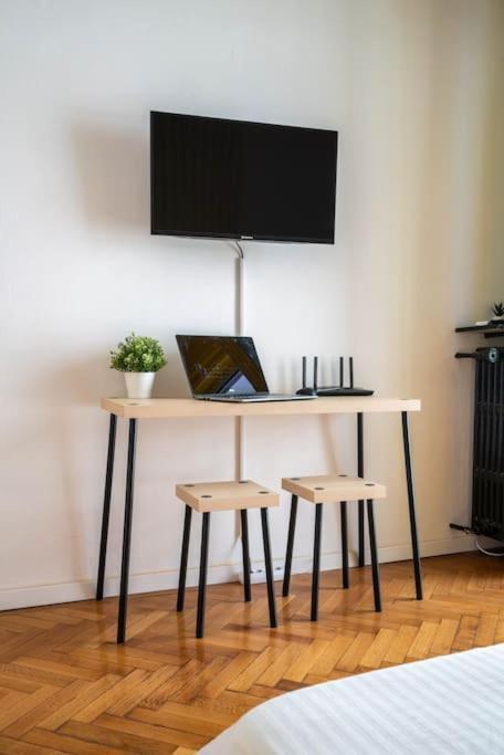 Quiet And Classic Studio With Cismigiu Park View Boekarest Buitenkant foto